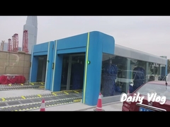 Kolon podwójny przenośnik tunelowy pralka samochodowa zakończona instalacja!