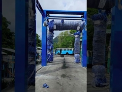 Klient zainstalował myjnię autobusową z 3 szczotkami Kolon samodzielnie, zgodnie z naszą instrukcją!