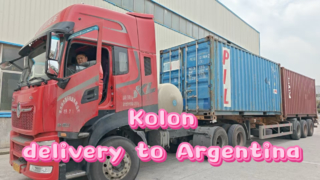 Myjnia Kolon Bus&Truck dostarczona do cenionego stałego klienta w Argentynie