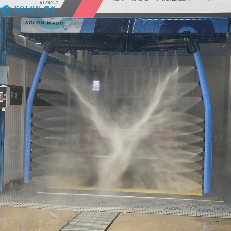 Automatyczna pralka samochodowa bez szczotki bez dotyku KL360-2 15kw pompa wodna 12kw suszarka powietrza
