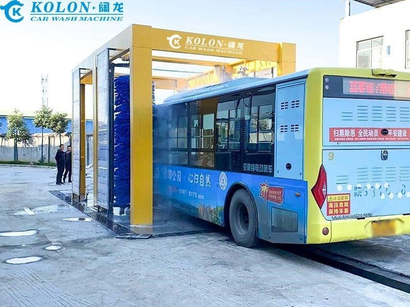 KOLON Szybkie i czyszczące automatyczne urządzenie do czyszczenia autobusów z prędkością czyszczenia 2-3 min/samochód