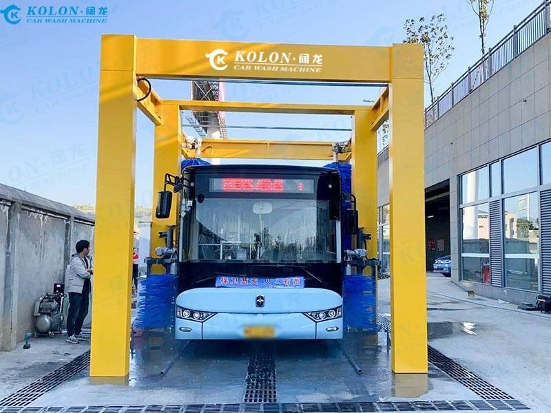 KOLON Szybkie i czyszczące automatyczne urządzenie do czyszczenia autobusów z prędkością czyszczenia 2-3 min/samochód