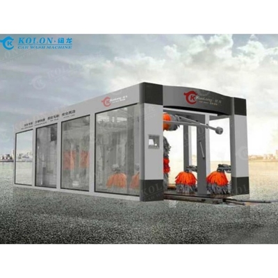 Aktualizowana wersja Tunel Continuous Type Long Full Automatic Car Washing Machine Na stacje benzynowe Czyszczenie więcej pojazdów