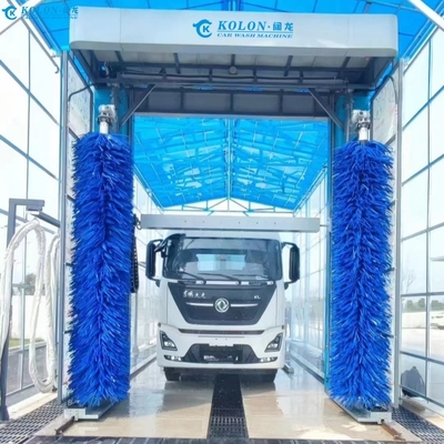 Oszczędność wody Elektryczny system mycia autobusów z zużyciem wody 80L/samochód przez sterowanie PLC