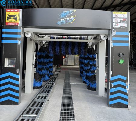 Automatyczna myjnia tunelowa z systemem przenośników 12,5 m | Kolona KL-9SF